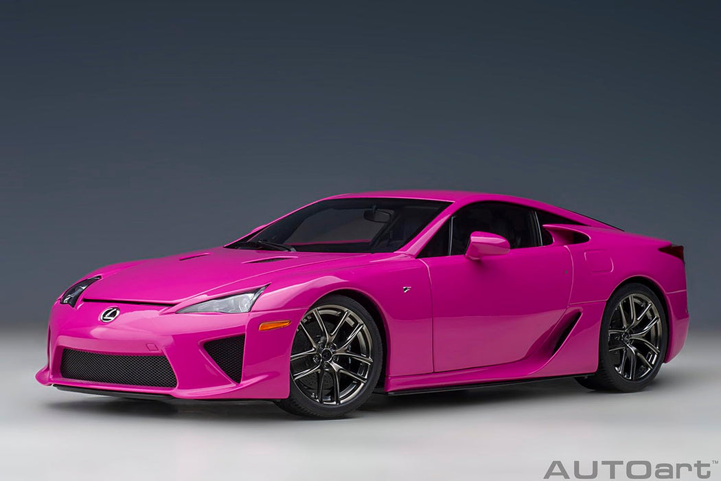 Autoart 1/18 Lexus LFA Passionate Pink Completed