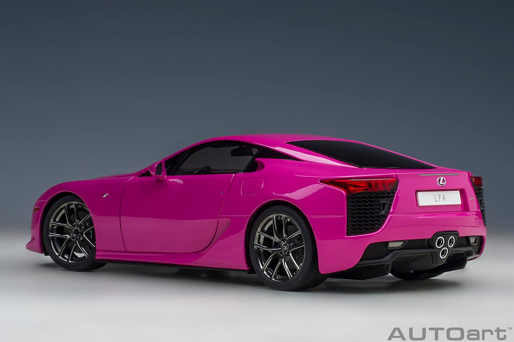 Autoart 1/18 Lexus LFA Passionate Pink Completed