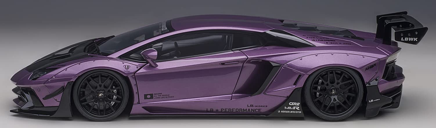 Autoart 1/18 Liberty Walk Lamborghini Aventador SE30 Violet/Carbone 79242