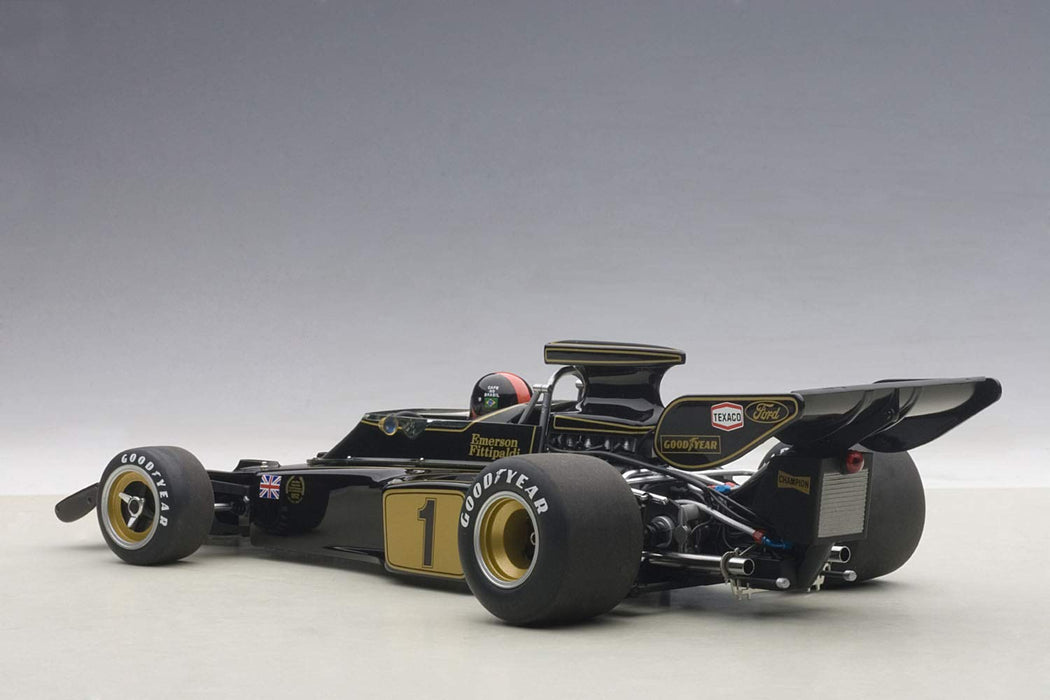 Autoart 1/18 Lotus 72E 1973 #1 Fittipaldi w/Fig