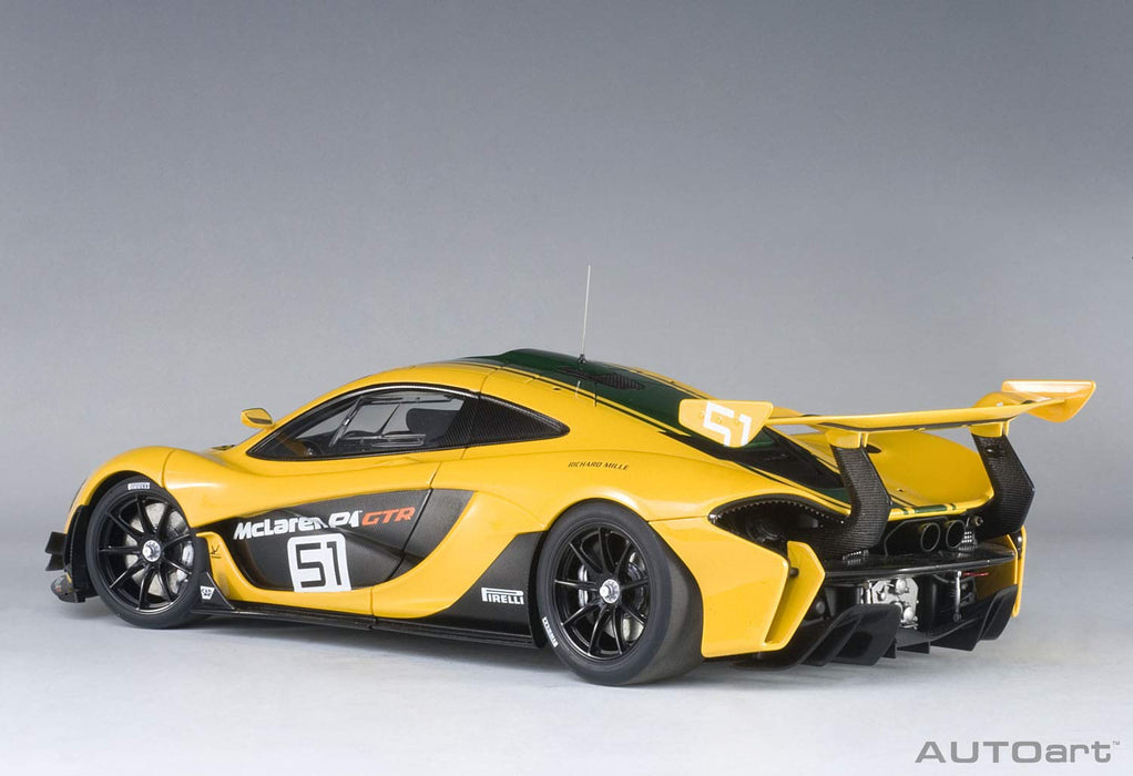 Autoart 1/18 McLaren P1 GTR Yellow/Green