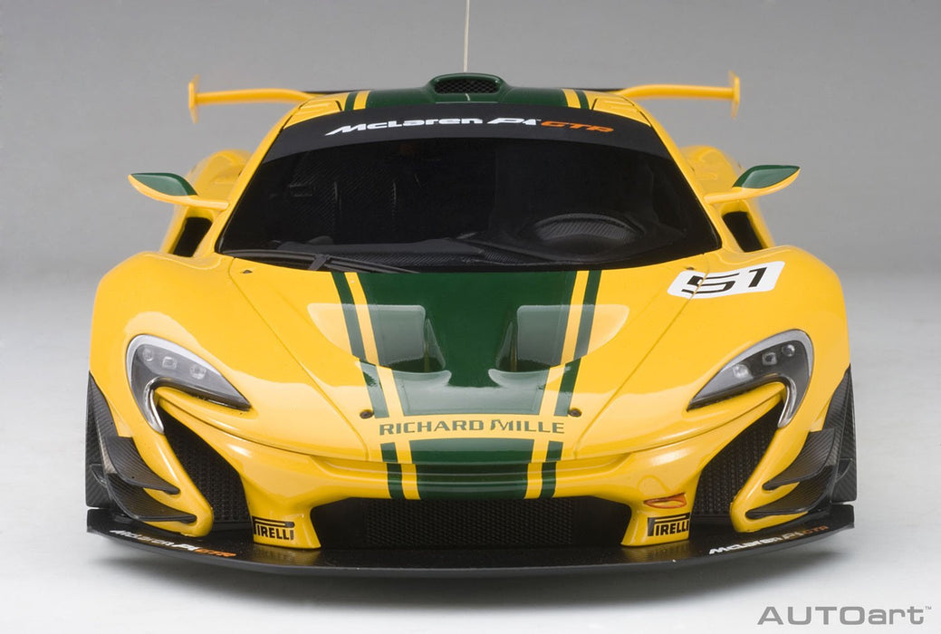 Autoart 1/18 McLaren P1 GTR Yellow/Green