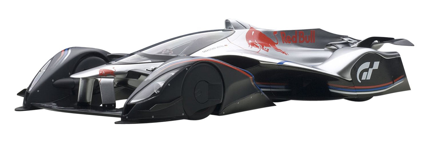 Autoart 1/18 Red Bull X2014 Fun Car (Hyper Silver)