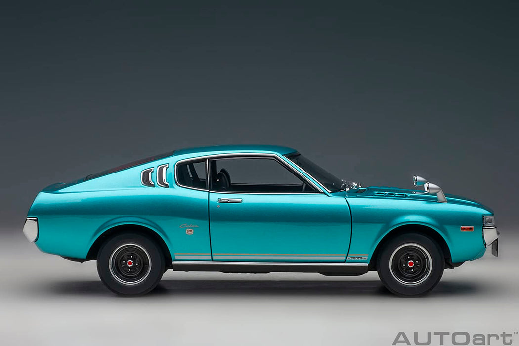 Autoart 1/18 Toyota Celica Liftback 2000Gt (Ra25) 1973 Turquoise Blue