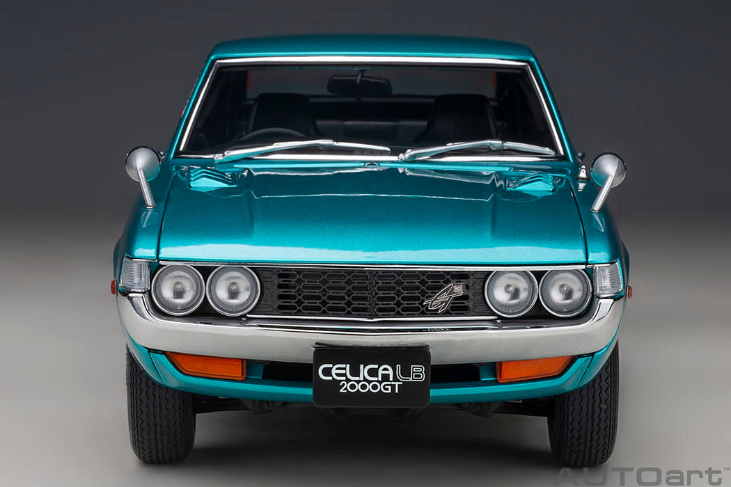 Autoart 1/18 Toyota Celica Liftback 2000Gt (Ra25) 1973 Turquoise Blue