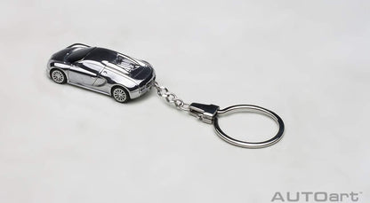 Autoart Bugatti Veyron Keychain 1/87 Scale Aluminum Design- Japan Figure Store - #1 Bring To You The Best Japanese Goods