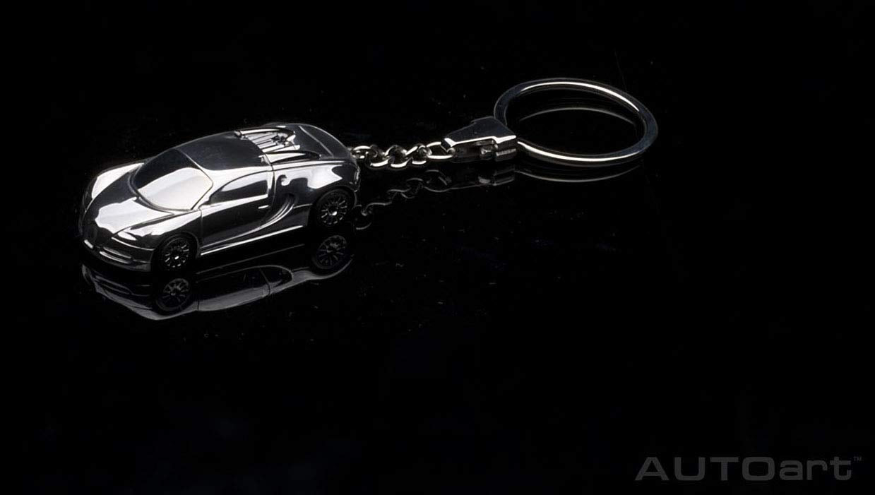 Autoart Bugatti Veyron Keychain 1/87 Scale Aluminum Design- Japan Figure Store - #1 Bring To You The Best Japanese Goods
