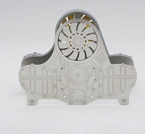 Autoart Yellow Air Cooled Engine Design Letter Holder - Finished Product