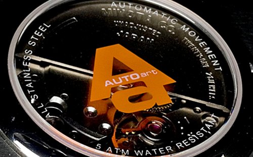 Autoart Carbon Black Sports Caliper Watch - Complete Finished Product