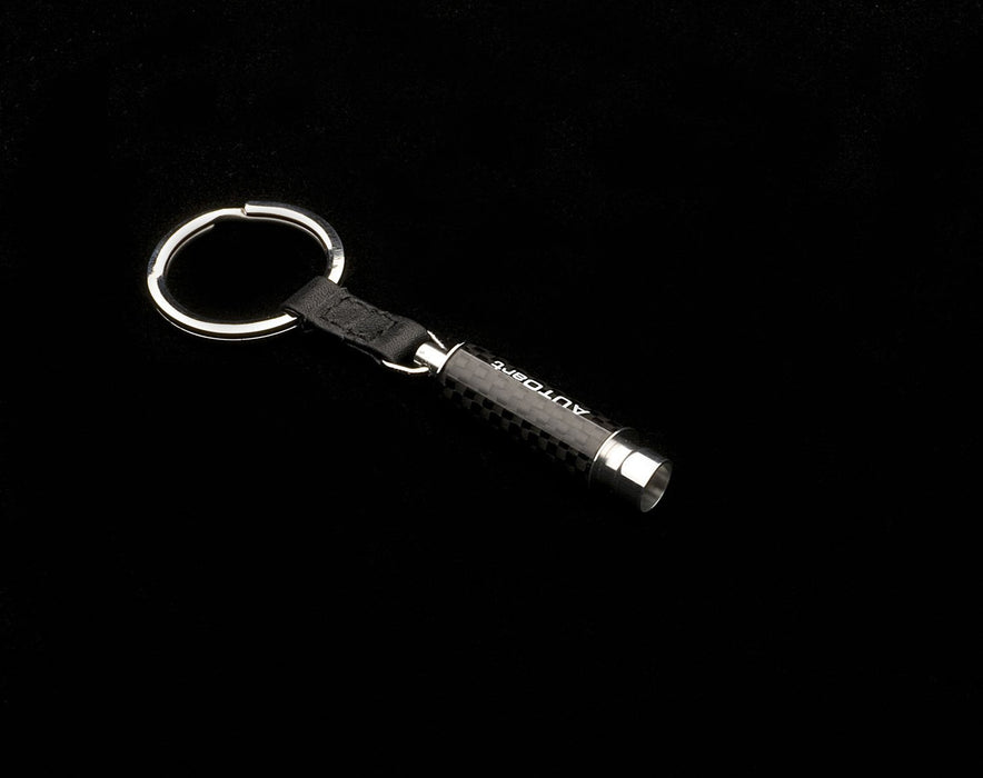 Autoart Carbon Exhaust Flashlight Keychain - Finished Product Design