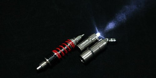 Autoart Gray Damper Pen and LED Torch - Fully Completed Product
