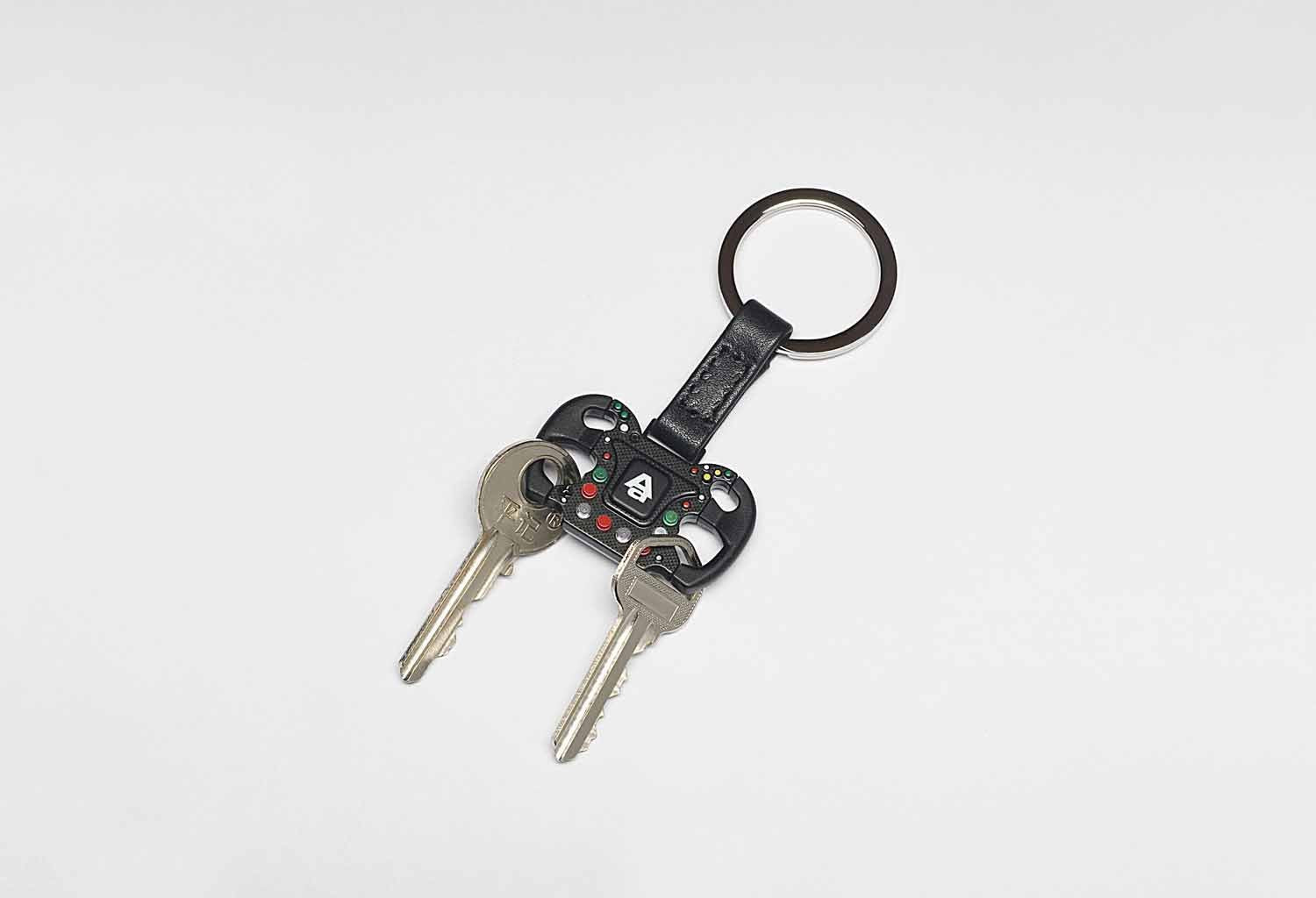 Autoart Formula Steering Wheel Keychain - Authentic Design Accessory- Japan Figure Store - #1 Bring To You The Best Japanese Goods