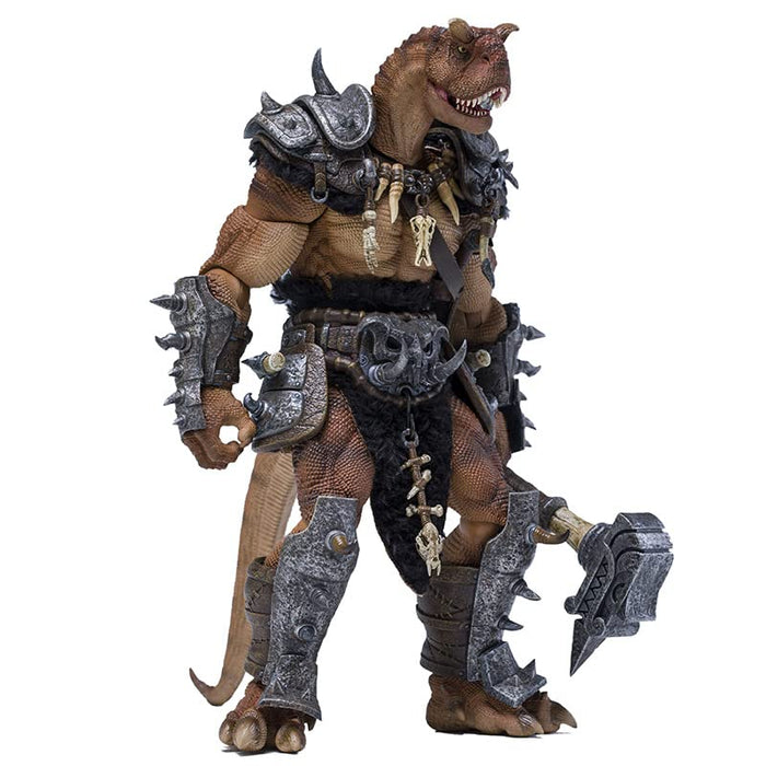 Axytoys Dinosaur Battlefield Axy001A Soldat Orange 1/12 Échelle Pvc Abs Peint Figurine Japon