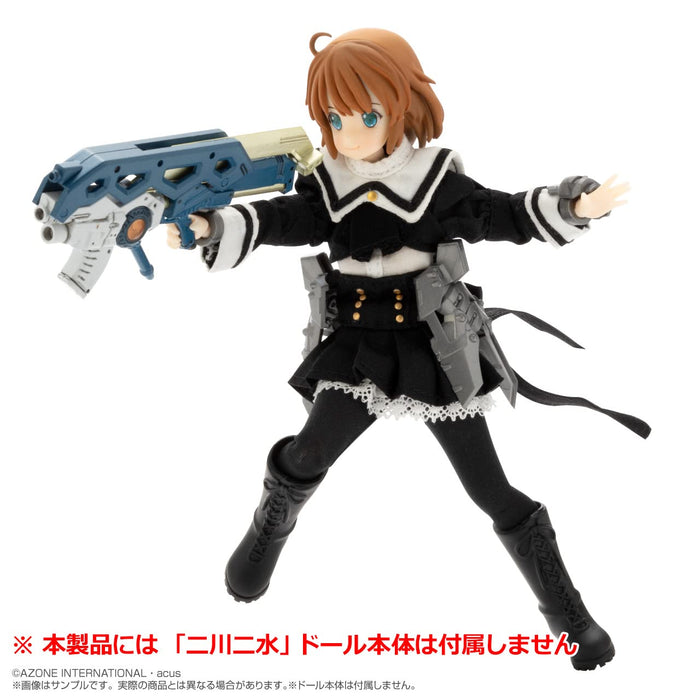 Azone International Assault Lily Gungnir à l'échelle 1/12, version bleue, produit fini en plastique, 16 cm, Japon