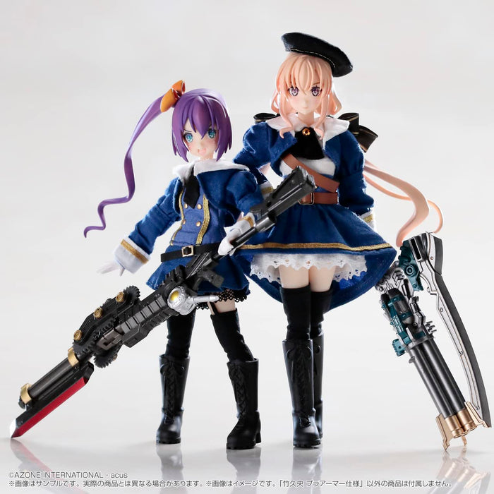 Azone Intl Assault Lily Takehisa 1/12 poupée tête en vinyle souple