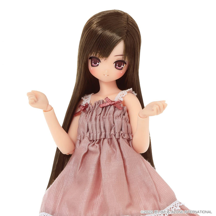 Azone International Ex Cute Aika / Sweet Memory Coordinating Doll Set ~Chocolat Brown Hair~ 1/6 Scale Soft Vinyl Head Figure Collector Doll