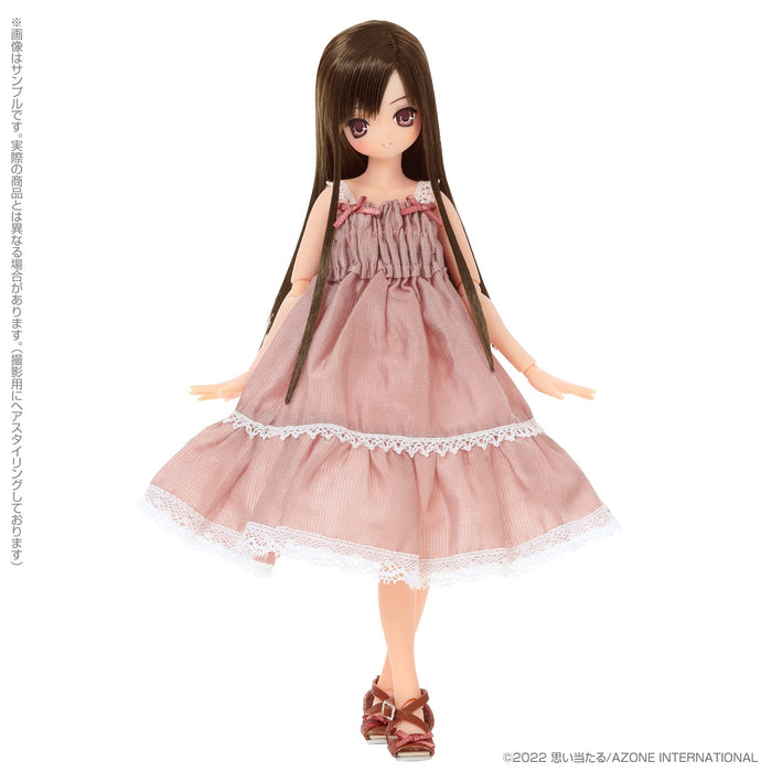 Azone International Ex Cute Aika / Sweet Memory Coordinating Doll Set ~Chocolat Brown Hair~ 1/6 Scale Soft Vinyl Head Figure Collector Doll