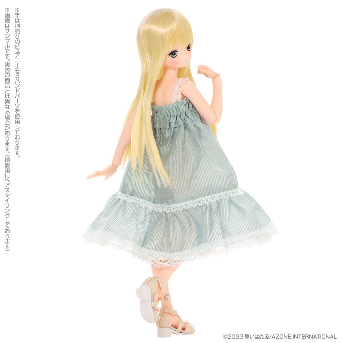 Azone International Ex Cute Lien Japan Doll Set 1/6 Scale Soft Vinyl Figure Pod004-Lsg Shiny Gold Hair