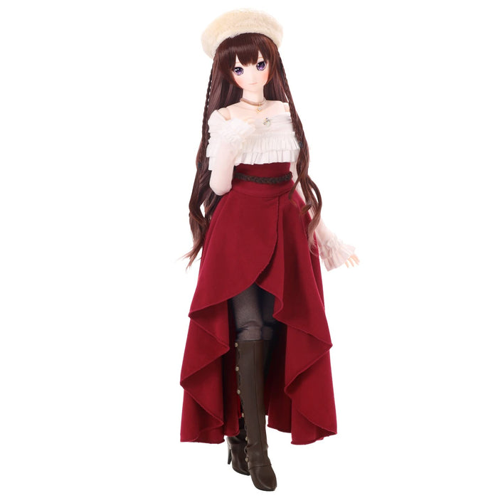 Azone International Narcissenoir X Iris Collect Rino Winter Holiday Red Amaryllis 1/3 Soft Vinyl Figure Doll Japan