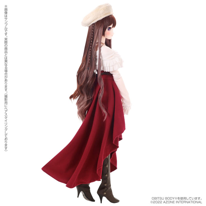 Azone International Narcissenoir X Iris Collect Rino Winter Holiday Red Amaryllis 1/3 Figurine en vinyle souple Japon