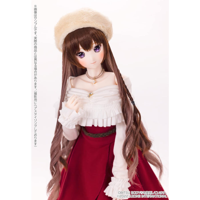 Azone International Narcissenoir X Iris Collect Rino Winterurlaub Rote Amaryllis 1/3 Weiche Vinylfigur Puppe Japan