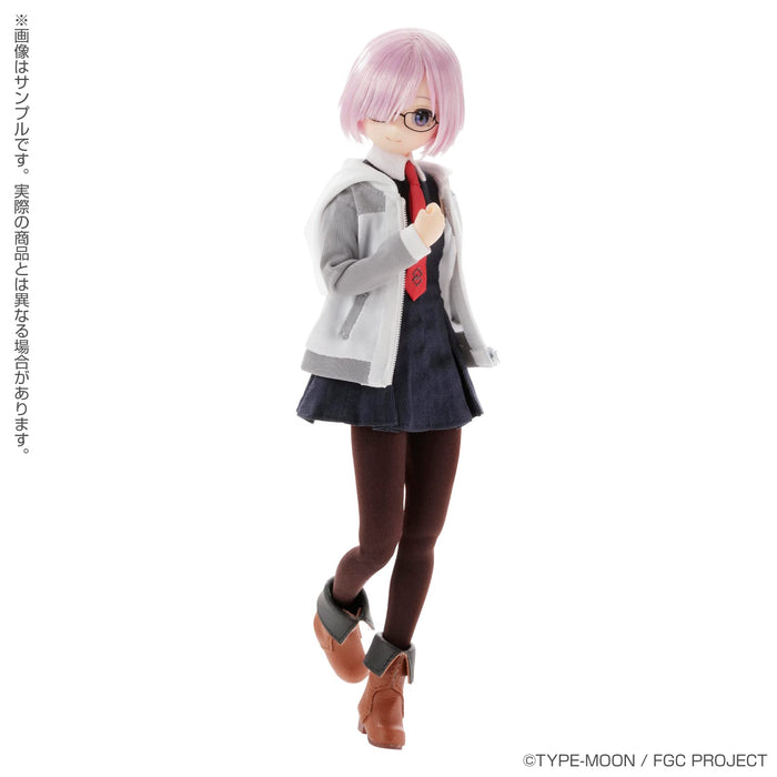 Azone International Pureneemo Character Series No.141 Fate/Grand Carnival Mash Kyrielight 1/6 Scale Doll Soft Vinyl Head Figure Collector Scale Doll