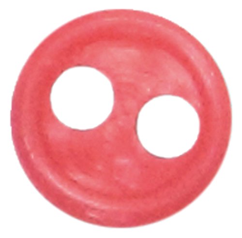 AZONE Amp117-Red Original 4Mm Phosphor Cup Button Red