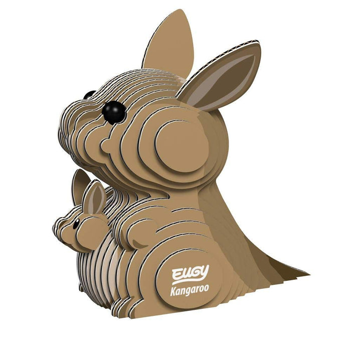 A-ZONE Eugy Kangaroo 3D Cardboard Model Kit
