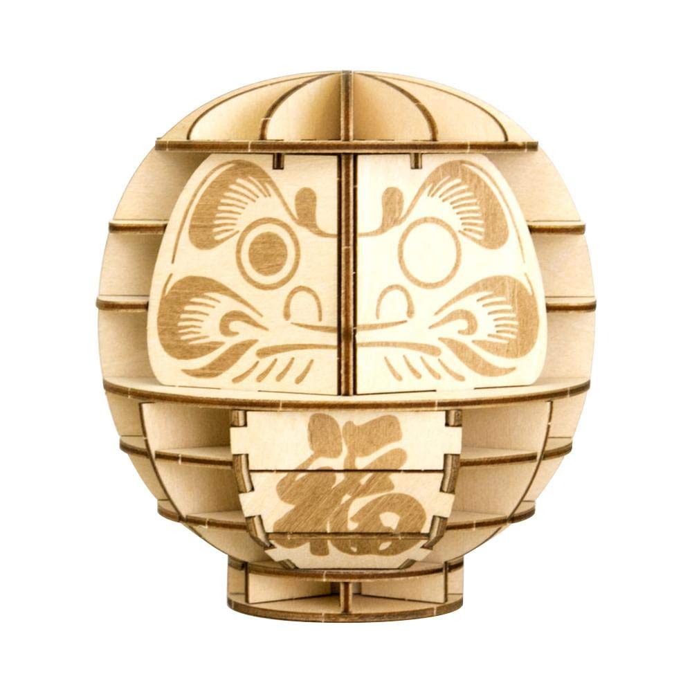 A-ZONE Wooden Art Ki-Gu-Mi Daruma