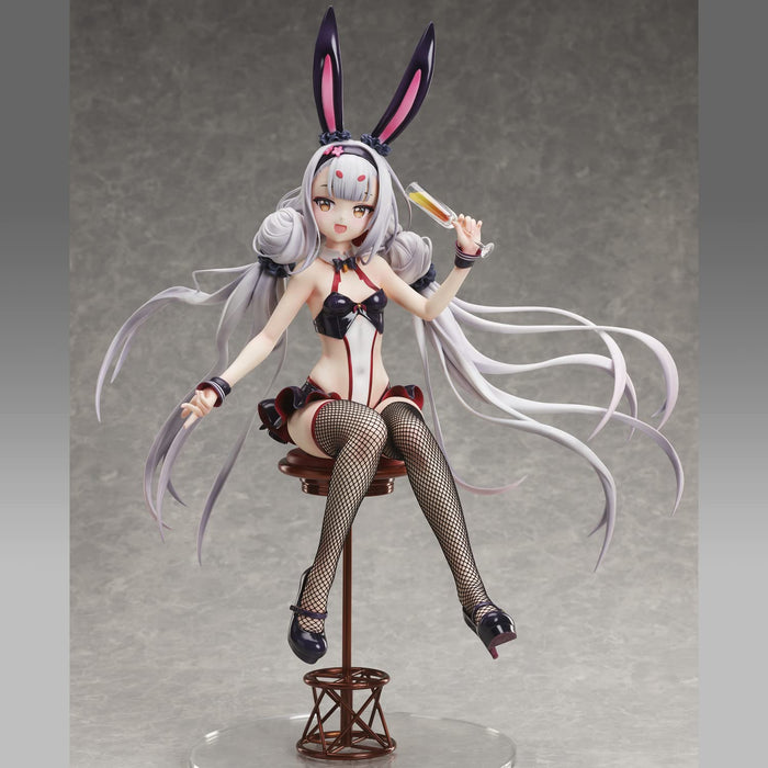 B-Style Azur Lane Shimakaze Fastest Bunny Invitation Letter 1/4 Scale Pvc Abs Pre-Painted Complete Figure White
