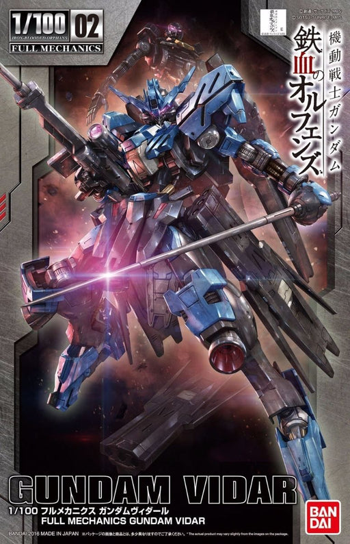 Bandai 1/100 Full Mechanics Gundam Vidar Model Kit Iron-blooded Orphans F/s - Japan Figure