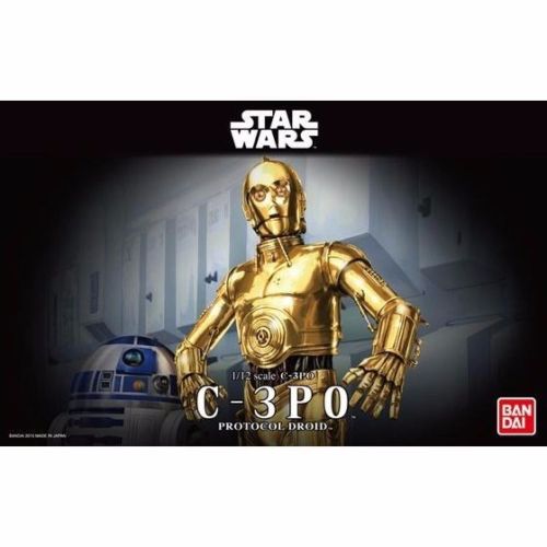 Bandai 1/12 C-3po Protocol Droid Model Kit Star Wars - Japan Figure