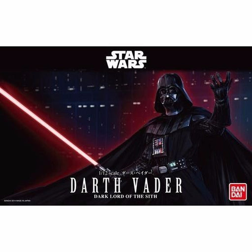 Bandai 1/12 Darth Vader Plastic Model Kit Star Wars - Japan Figure