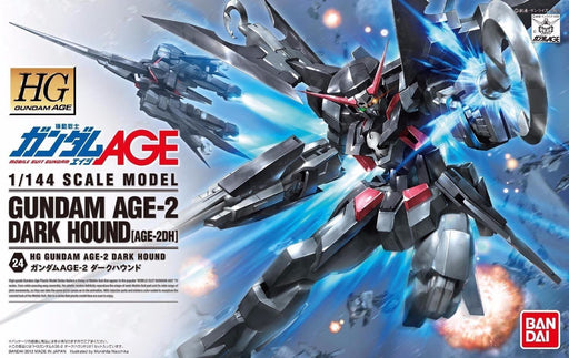 Bandai 1/144 Hg 24 Age-2dh Gundam Age-2 Dark Hound Plastic Model Kit Japan - Japan Figure