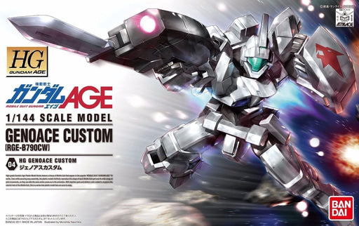 Bandai 1/144 Hg Gundam Age 04 Rge-b790cw Genoace Custom Model Kit - Japan Figure