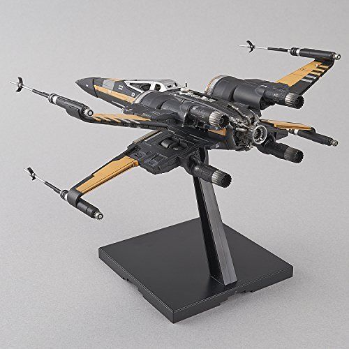 Bandai 1/72 Star Wars The Last Jedi Poe's Boosted X-wing Fighter Maquette