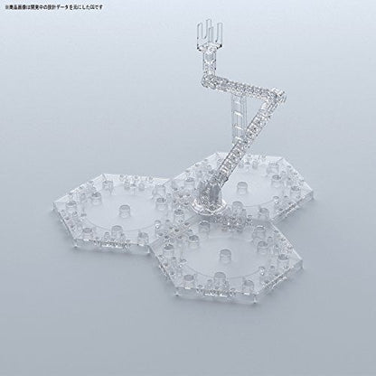 Bandai Action Base 4 Clear Model Kit Display Stand