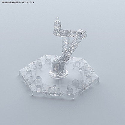Bandai Action Base 5 Clear Model Kit Display Stand