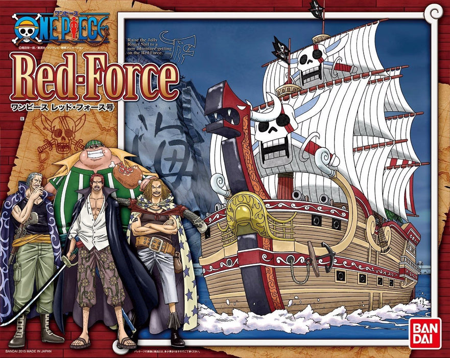 Bandai Authentic Sailing Ship Plastikmodellbausatz Red Force One Piece