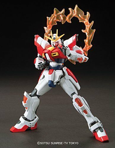 Bandai Build Burning Gundam Hgbf 1/144 Gunpla Model Kit