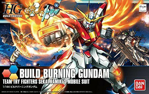 Bandai Build Burning Gundam Hgbf Gunpla-Modellbausatz im Maßstab 1:144
