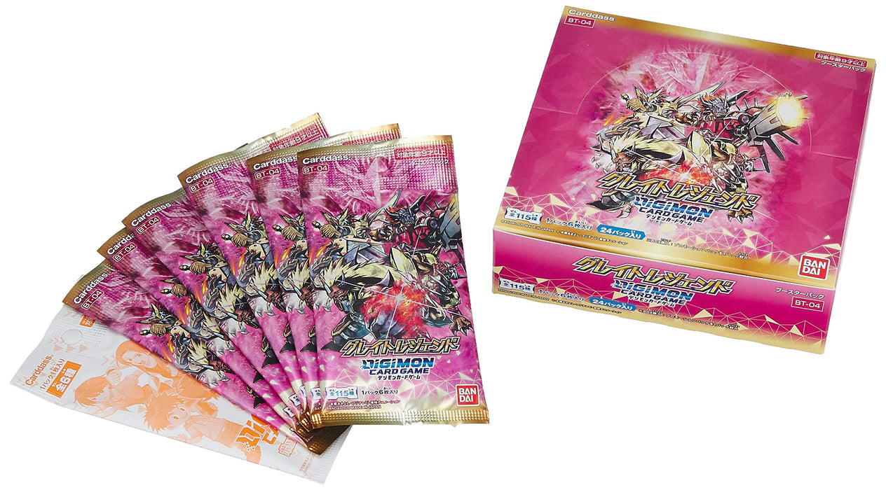 Bandai Digimon Card Game Booster Grande Légende [Bt-04] (Boîte)
