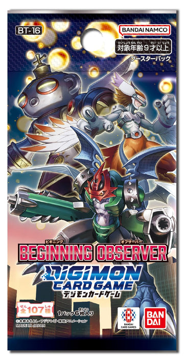 Bandai Digimon Card Game BT-16 Booster Pack Box Contains 24 Packs - Beginning Observer