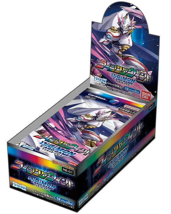 Bandai Digimon Card Game Reboot Rising Wind [Rb-01] Japan (Box) 12 Packs