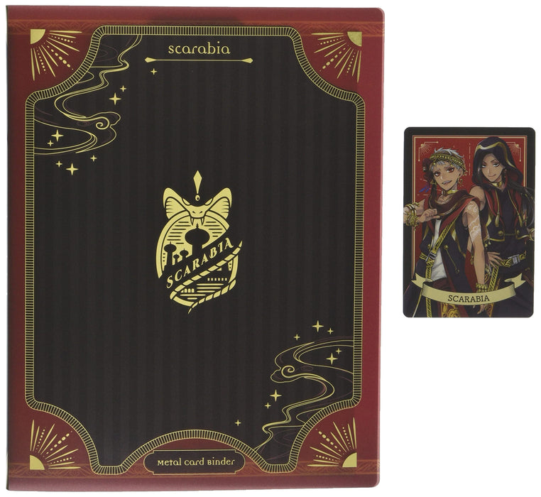 Bandai Disney Twisted Wonderland Kartenbinder aus Metall Scalarvia Japanische Sammelkarten und Zubehör