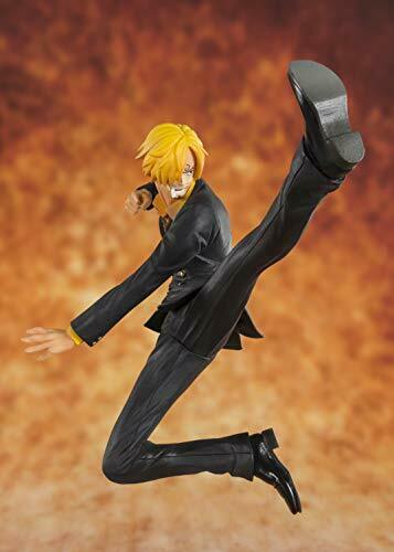 Bandai Figuarts Zero One Piece Sanji-Figur mit schwarzem Bein