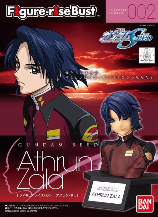 Bandai Figure-rise Buste Athrun Zala Kit de modèle en plastique Gundam Seed