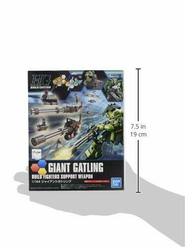 Bandai Giant Gatling Hgbc 1/144 Kit de modèle Gunpla