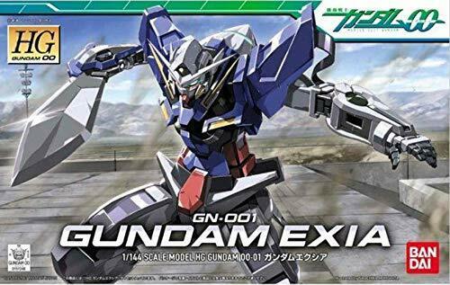 Bandai Gn-001 Gundam Exia Hg 1/144 Kit de modèle Gunpla