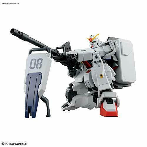 Bandai Gundam Ground Type Hguc 1/144 Gunpla Model Kit - Japan Figure